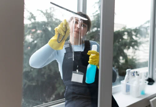 Nettoyage de vitres intérieures et extérieures à Pruillé-l'Éguillé
